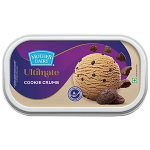 Mother Dairy Western Classics Cookie Crumb Ice Cream, 1 L Box