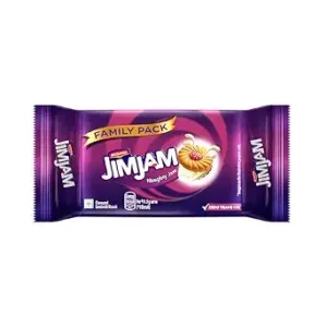 Britannia Treat Jim Jam Naughty Jam creme Biscuits | Trans Fat-free