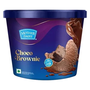 Mother Dairy Choco Brownie Fudge Ice Cream, 500 ml Tub