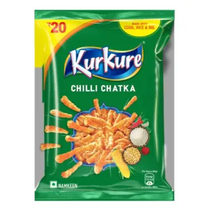 Kurkure Red Chilli Chataka Chips | Tangy & Crunchy
