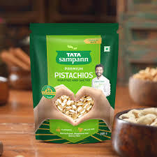 Tata Sampann 100% Iranian Pistachios Roasted & Salted