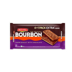 Britannia The Original Bourbon | Creme Biscuit with Chocolate | Chocolatey Indulgence in every layer